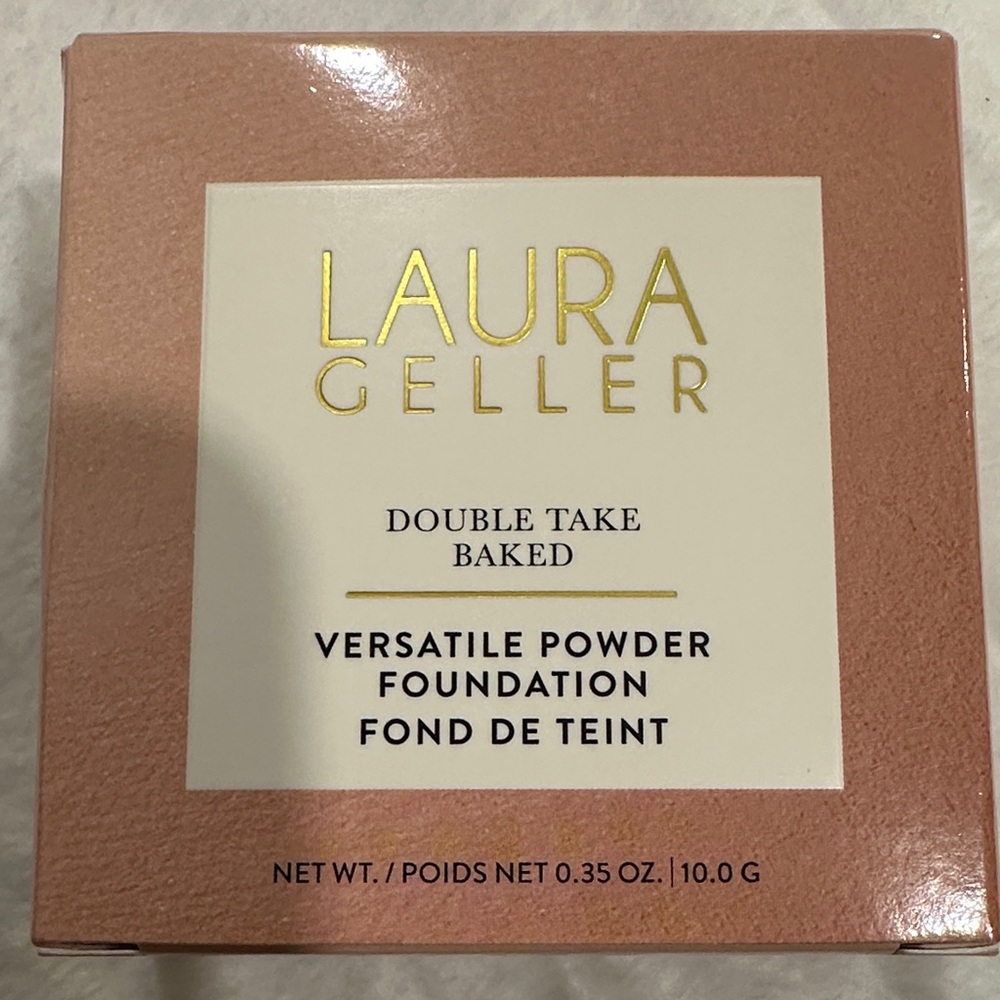 Laura Geller Double Take Baked Powder Foundation - light/medium/golden medium/BN